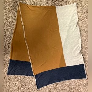 Soft COZY Organic Cotton Travel Scarf/Blanket